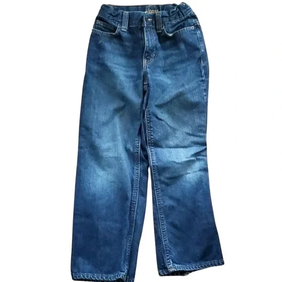 Old Navy Boys Loose Style Jeans Size 8 Slim - Picture 1 of 6
